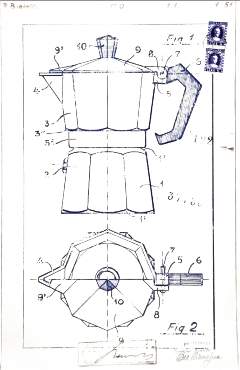 1933 Moka Patent