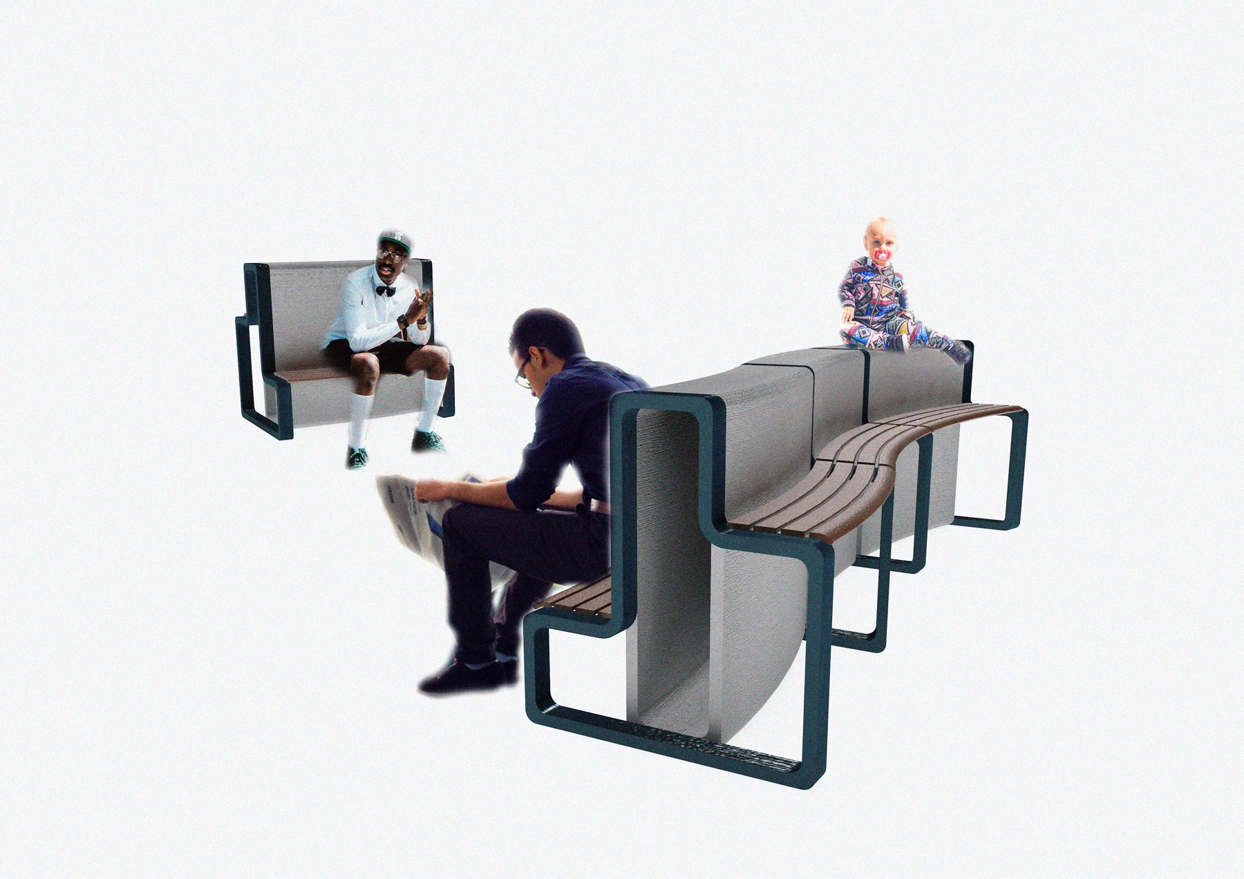 eON Urban Intervention Seating